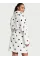 Халат  Victoria's Secret  Cozy Robe White Black Dot